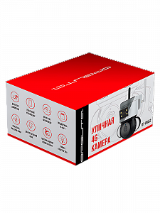 Камера видеонаблюдения уличная с сим картой и микрофоном 4 Mp Орбита OT-VNI52